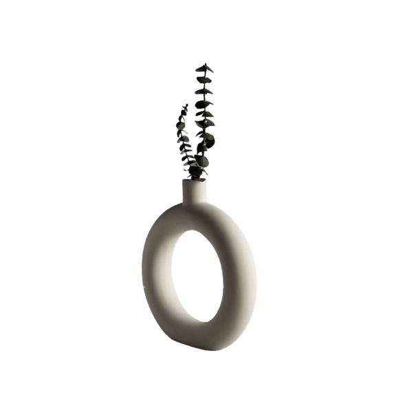 Beige Vase